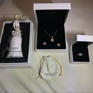Timeless Elegance SET, PANDORA Rose™ & Clear CZ